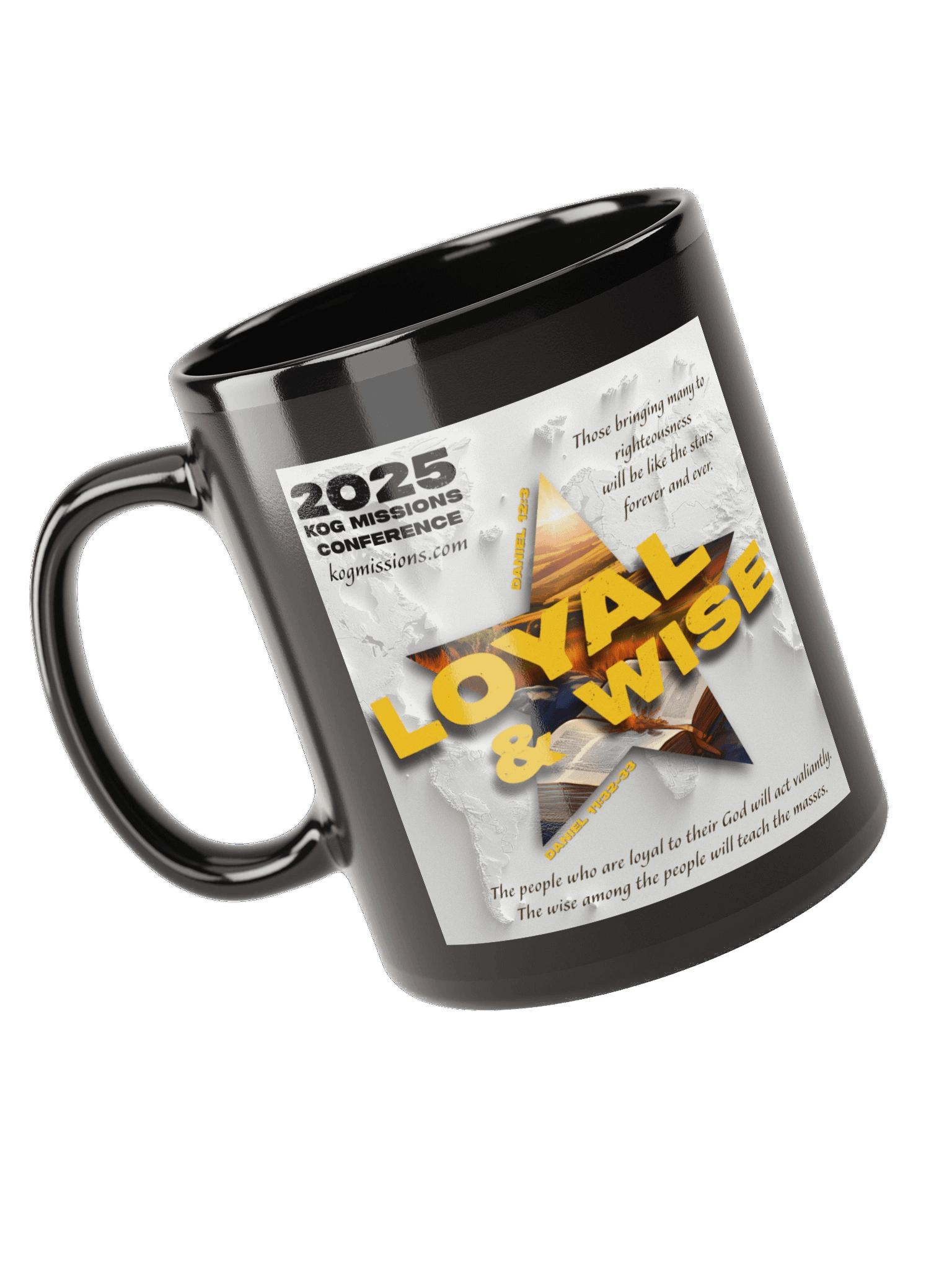 Loyal & Wise Black Mug product image (5)