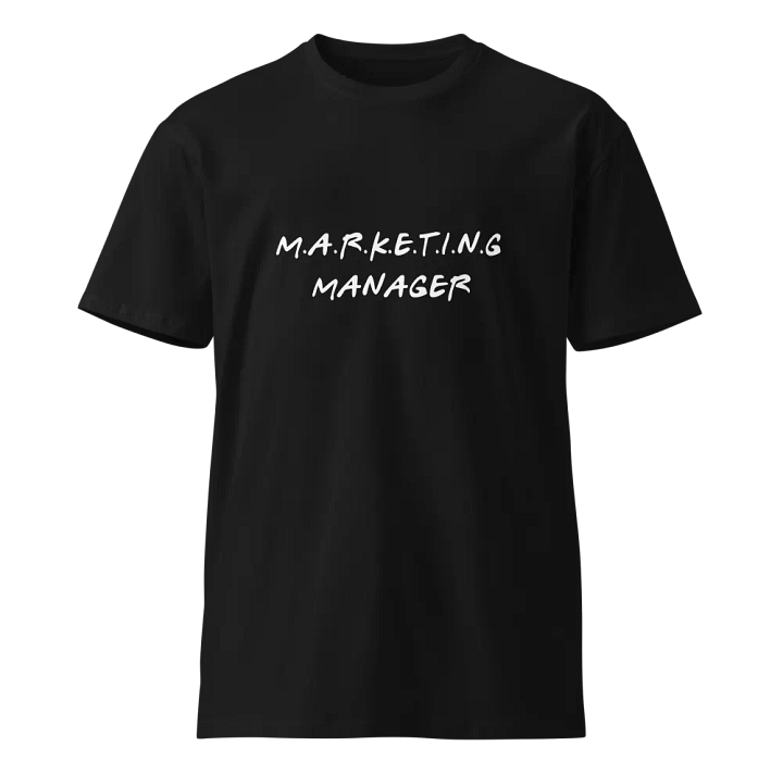 Marketing manager Unisex Premium T-Shirt product image (1)