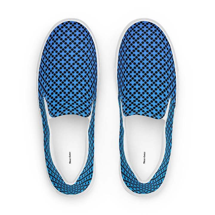 Snapy Blue Slip-Ons product image (1)