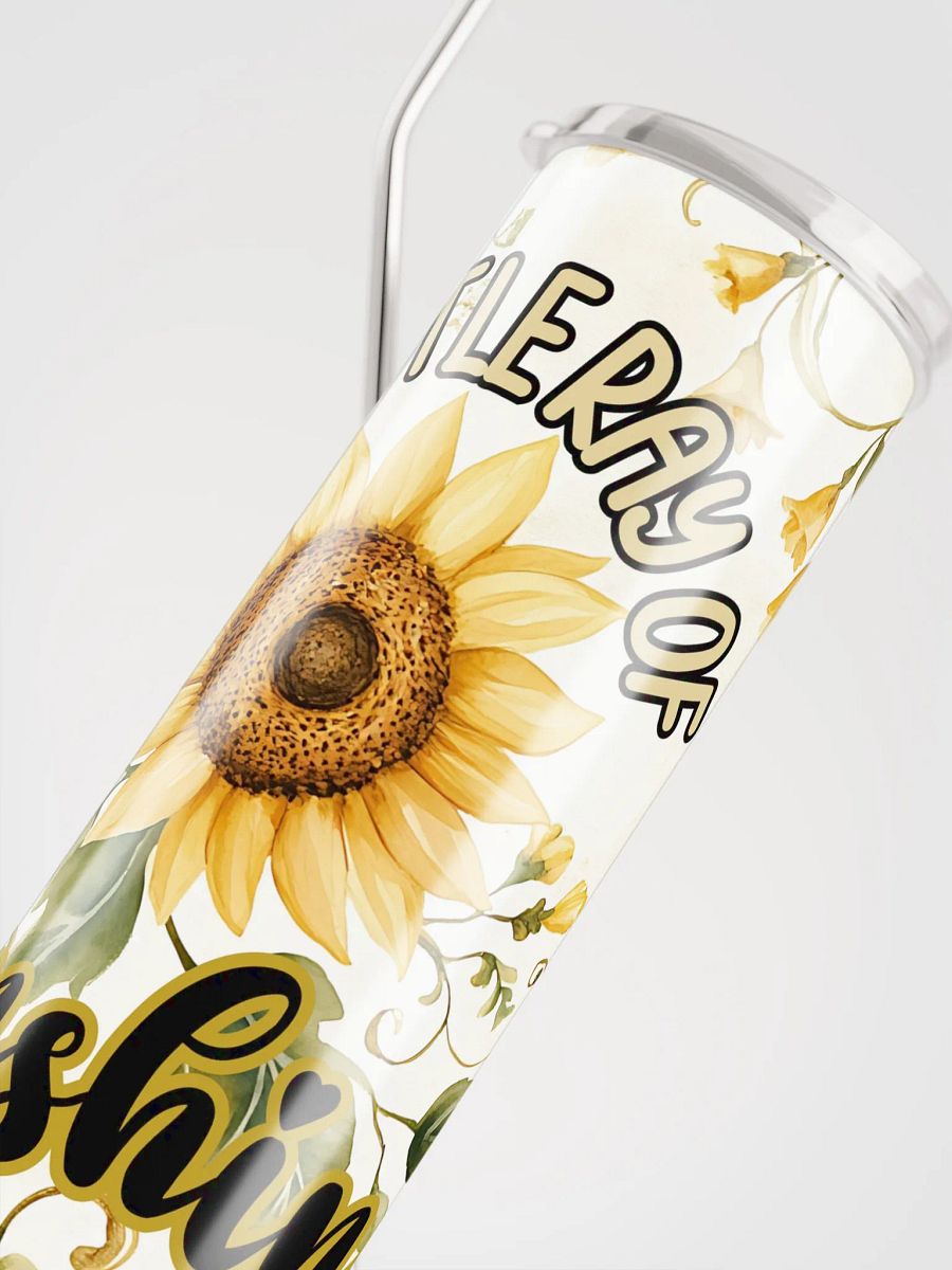 Sunflower Ray of Sunshine Stainless Steel Tumbler product image (5)