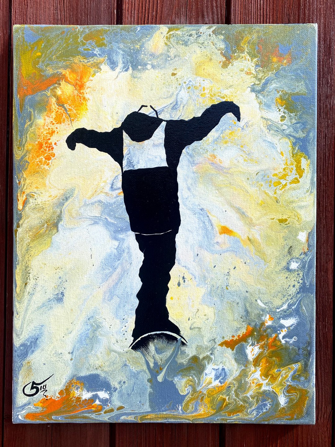 Salute The Sun (Reg) - Original Painting product image (1)