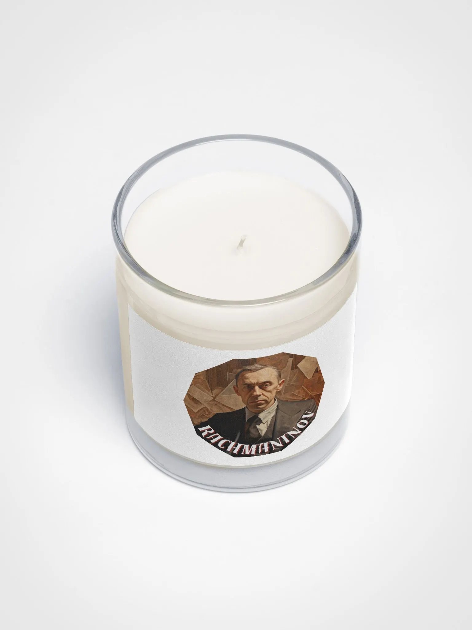 Sergej Rachmaninov - Oil Painting Portrait | Candle product image (3)