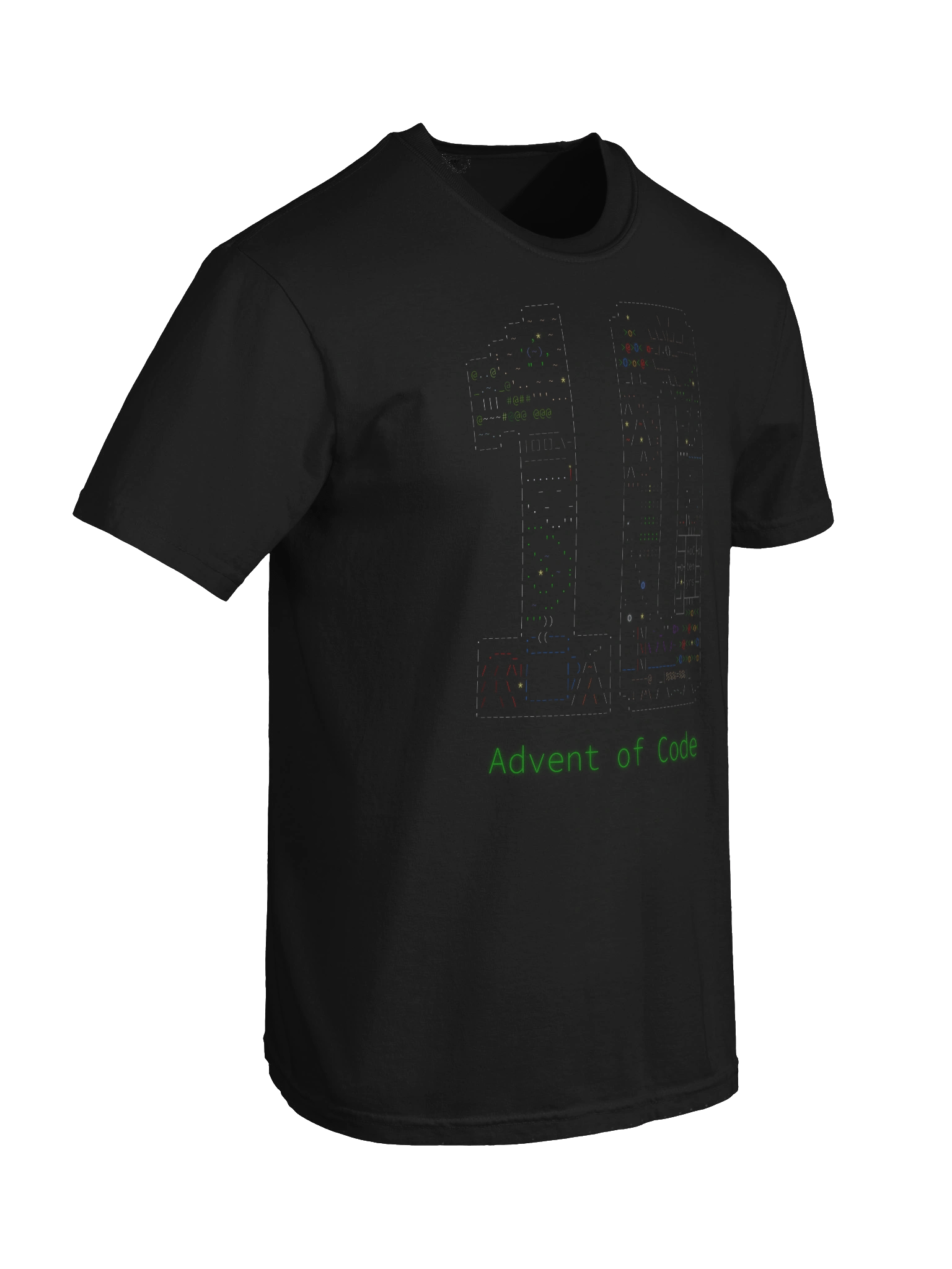 Advent of Code - AoC ten yrs - Heavyweight T-Shirt product image (8)