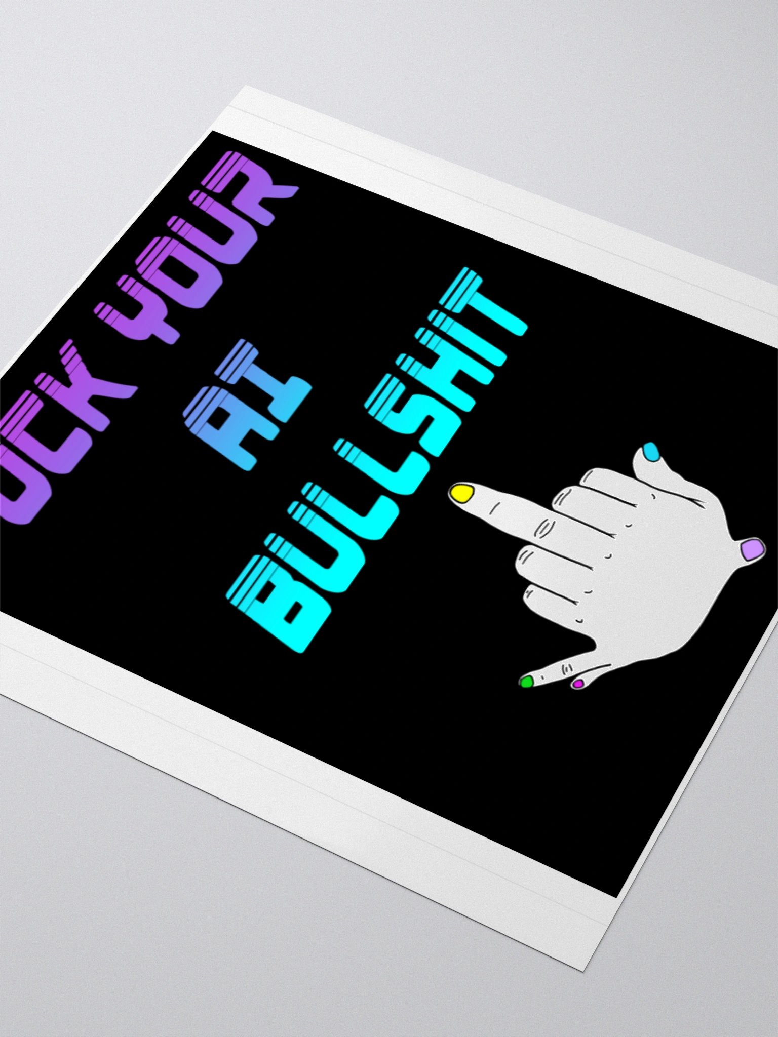 AI Bullshit Sticker product image (9)