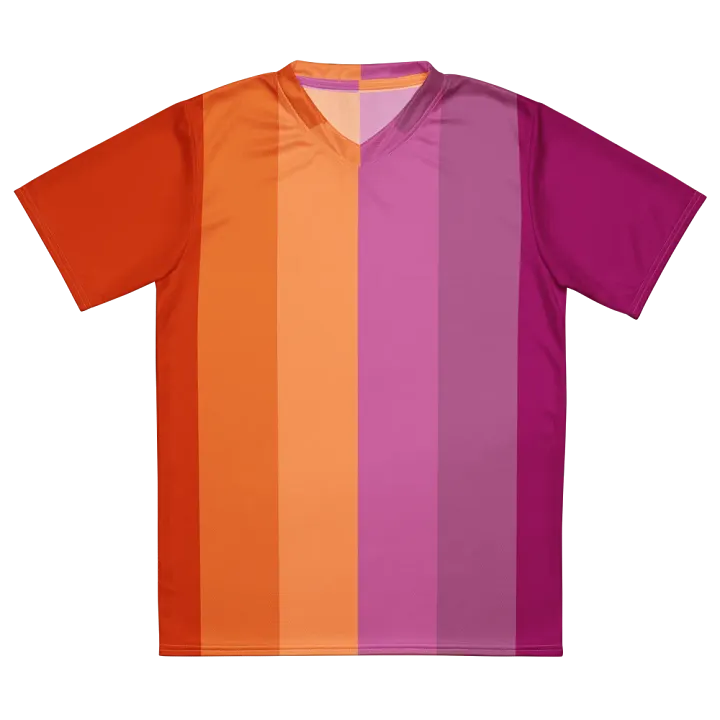Lesbian Pride Flag - All-Over Print Jersey product image (1)