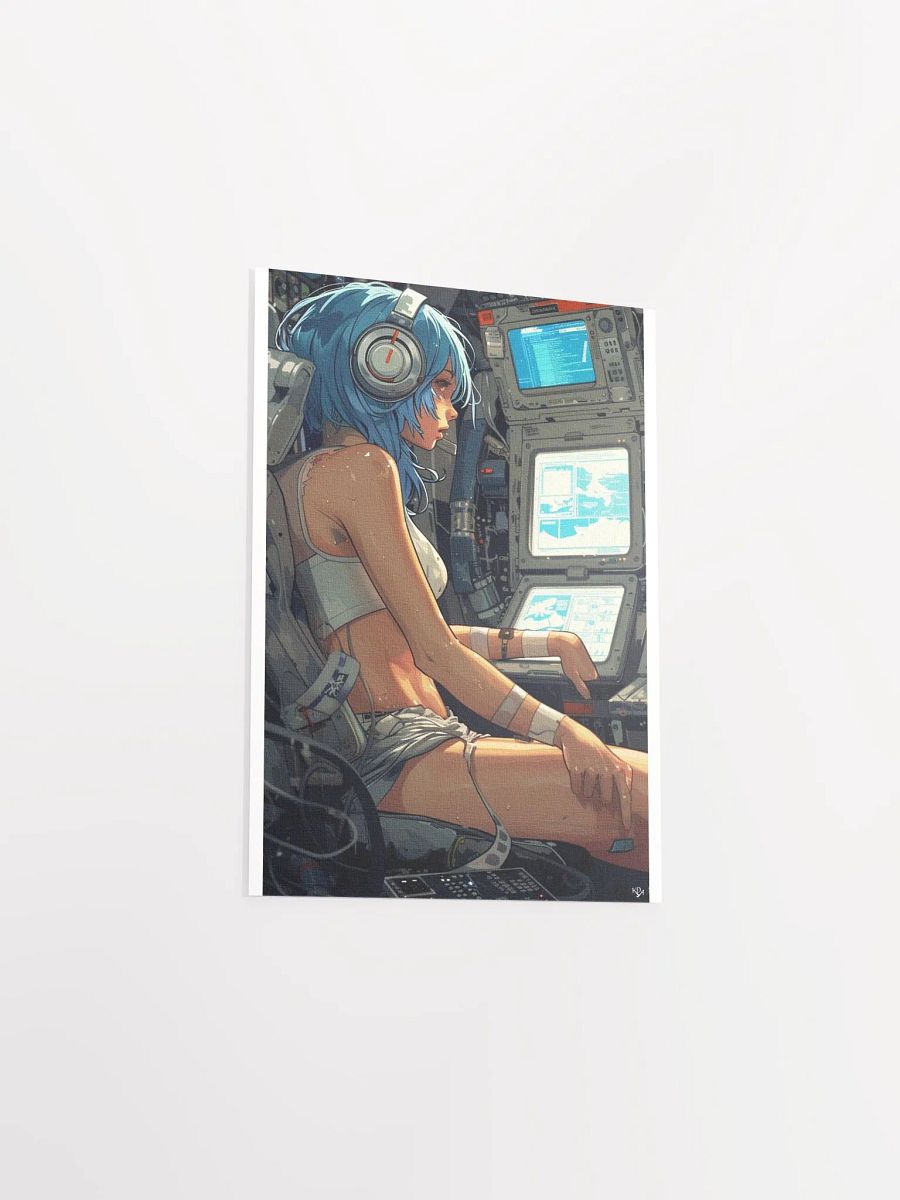 Shipped Oldskull Art Print Poster 003: Gets Hot Hacking product image (22)
