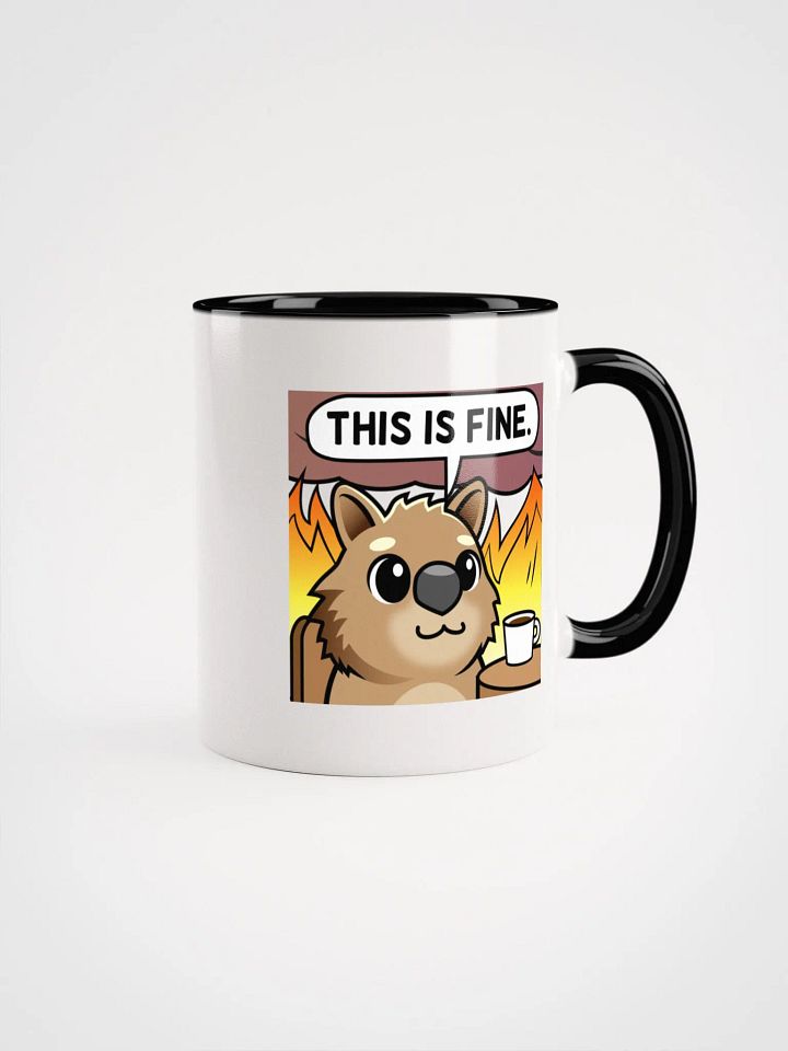 "This is fine" Coffee Mug product image (1)