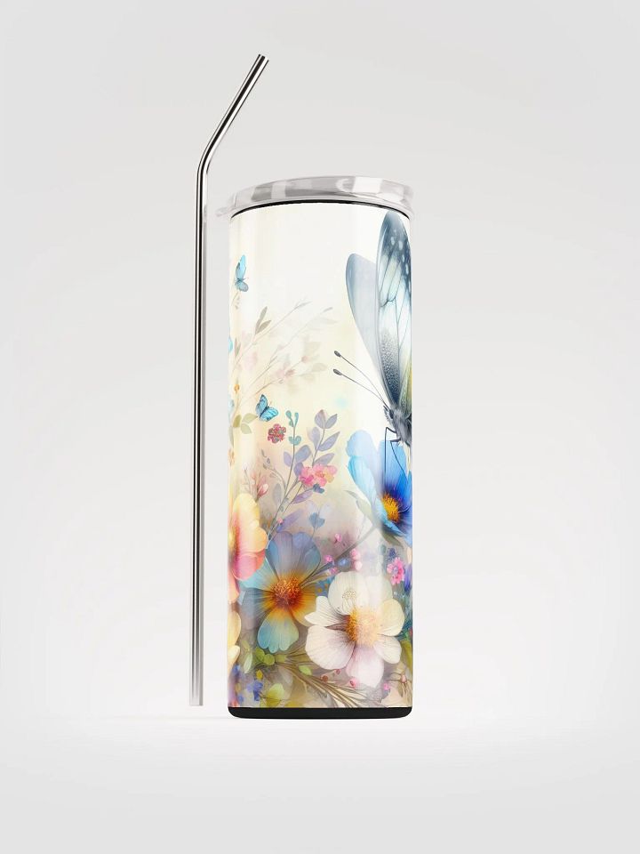 Fluttering Beauty: Butterfly Tumbler product image (1)