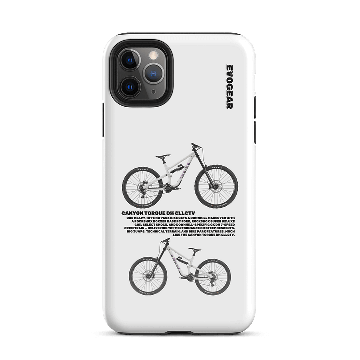 White Canyon Torque DH CLLCTV iPhone Case product image (2)
