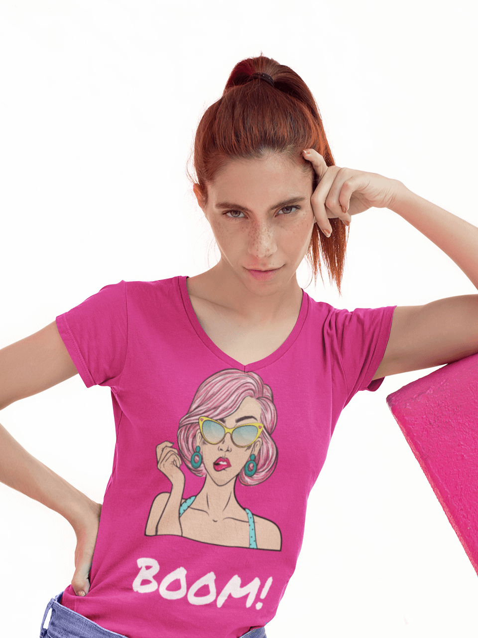 Boom Babe Pop Art Women's Tee product image (1)