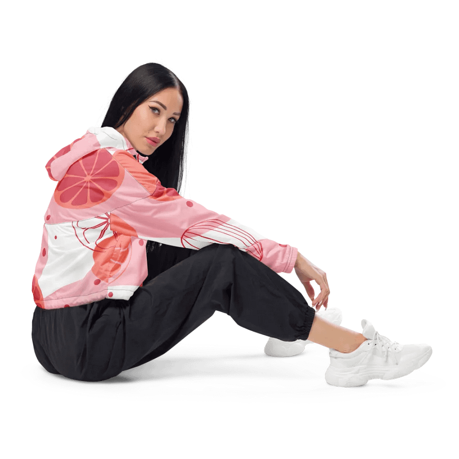 Citrus Slice Dreams Women's Windbreaker product image (4)