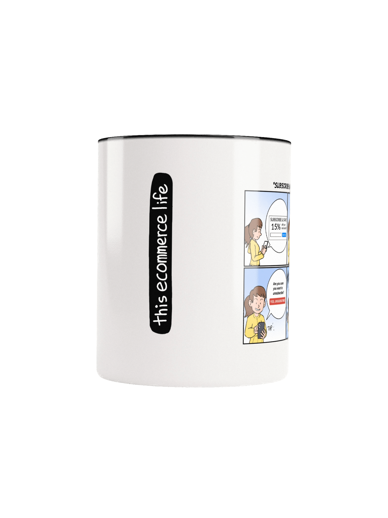 "Subscribe & save" mug product image (9)