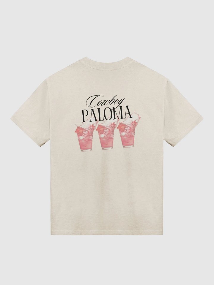 Cowboy Paloma Premium Oversized Faded T-Shirt product image (2)