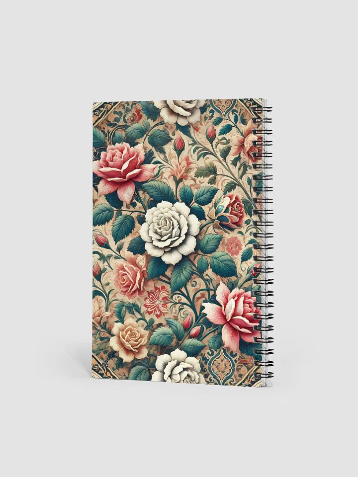 Royal Floral Spiral Notebook product image (2)