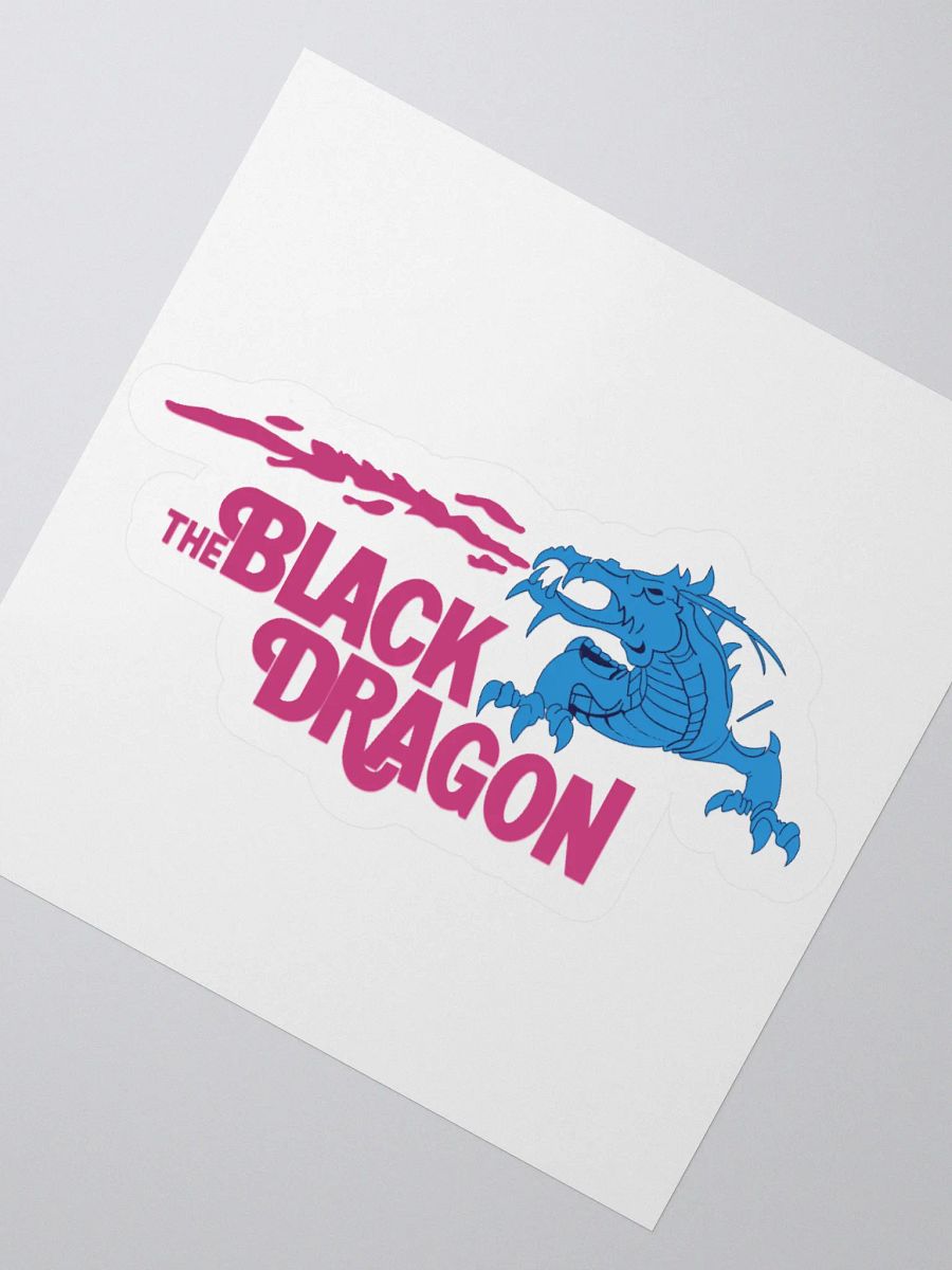 The Black Dragon | Kiss Cut Sticker product image (2)