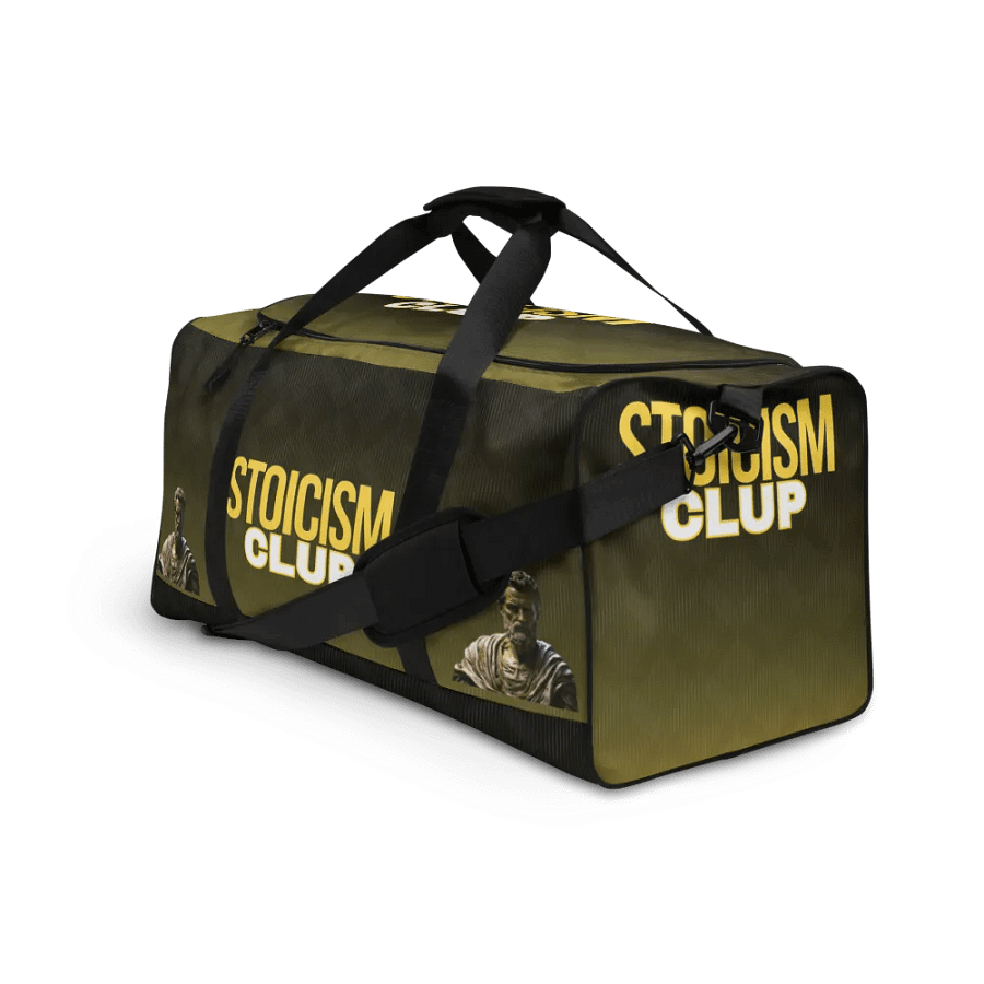 Stoicism Club All-Over Duffle Bag product image (3)
