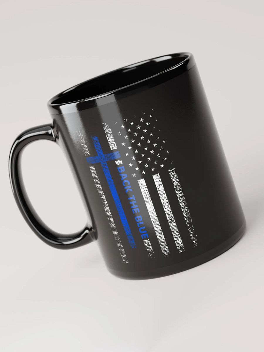Back the Blue - Black Mug product image (1)