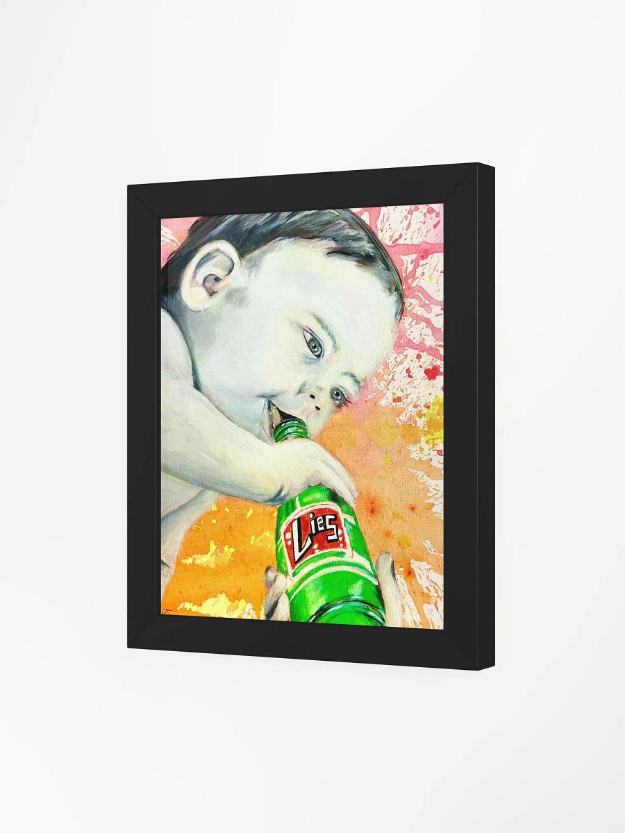 Baby Drinking Lies Print product image (3)