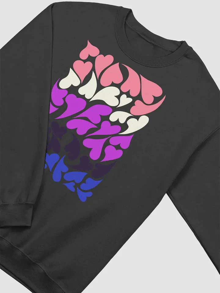 Nestled PRIDE Genderfluid Sweatshirt product image (6)