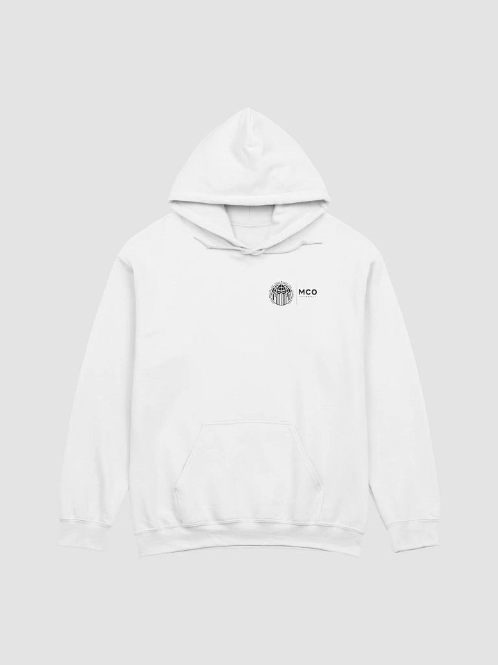 MCO Global Logo Hoodie – White Edition product image (1)