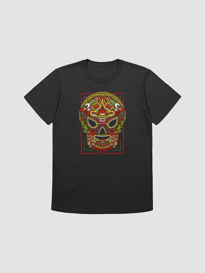 Vibrant Cultural Mask Graphic T-Shirt product image (1)