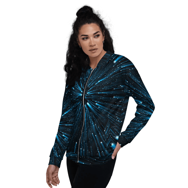 Cosmic Burst Bomber Jacket product image (1)