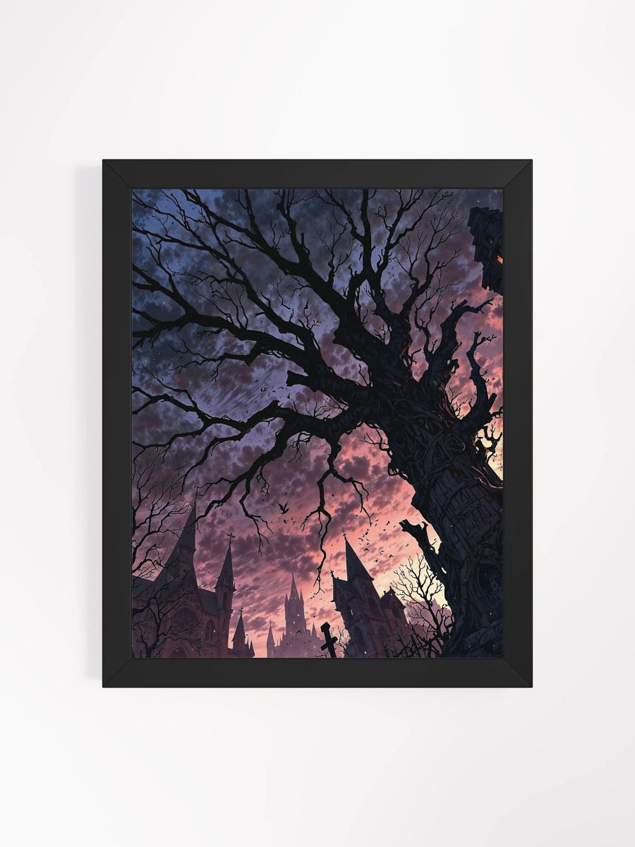 The Last Light Over Hollowspire Framed Print product image (3)