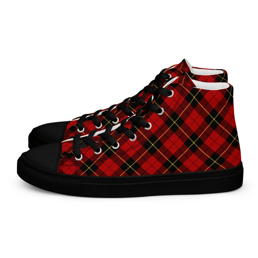 Wallace Tartan Men's High Top Shoes product image (4)