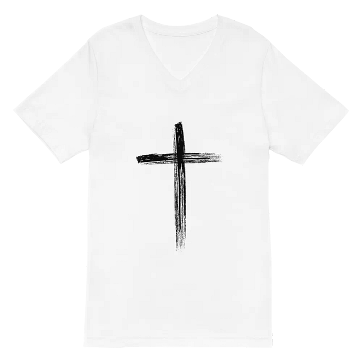 Cross V neck T-Shirt product image (2)