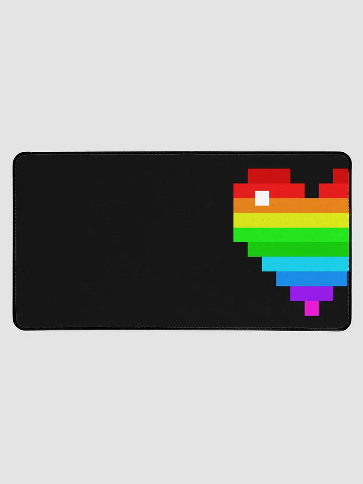 XXL Heart Mat (Black) product image (1)