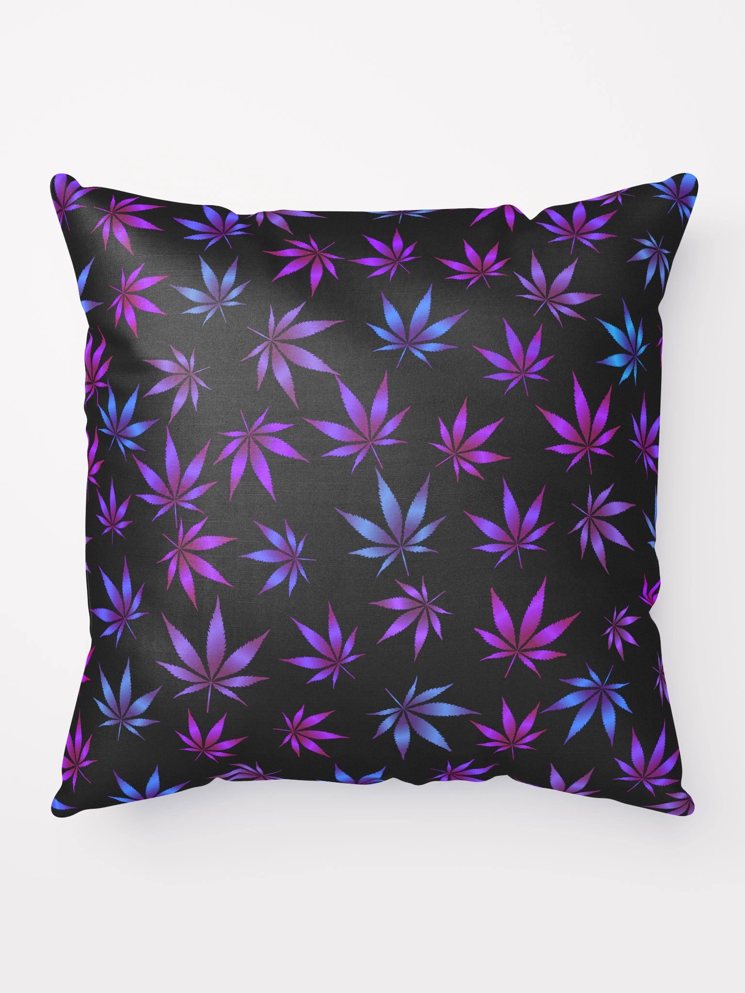 Classy Colors Cannabis Marijuana Leaf Pattern Design Pillow product image (1)