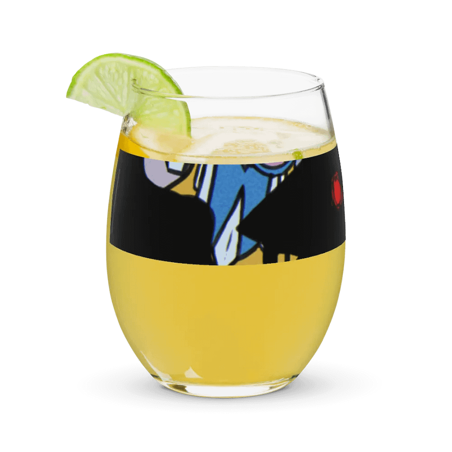 Distortion World 2 Stemless Wine Glass product image (11)