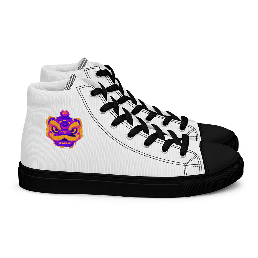 Majestic Dragon Head Mask Men's High Tops product image (2)