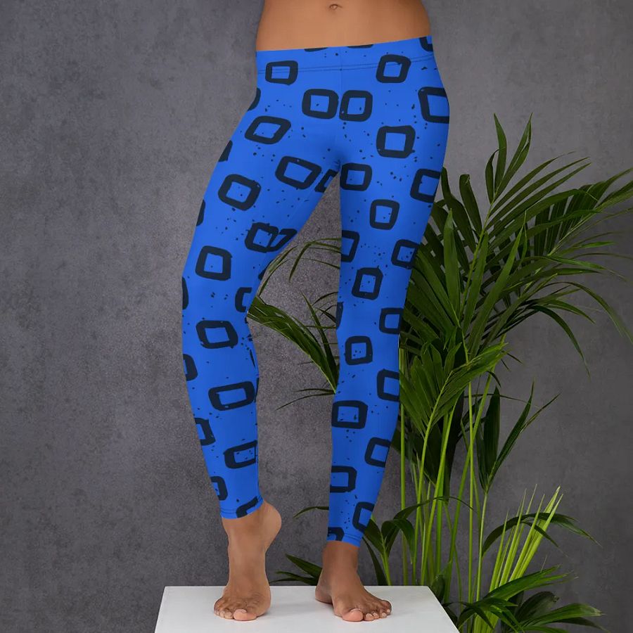 Customizable Chic Blue Leggings product image (5)