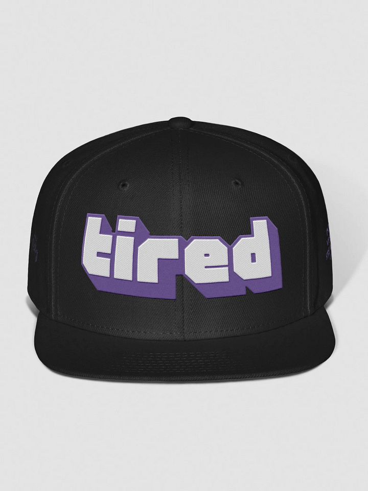 Introverted Streamer Club "Tired" Snapback product image (1)