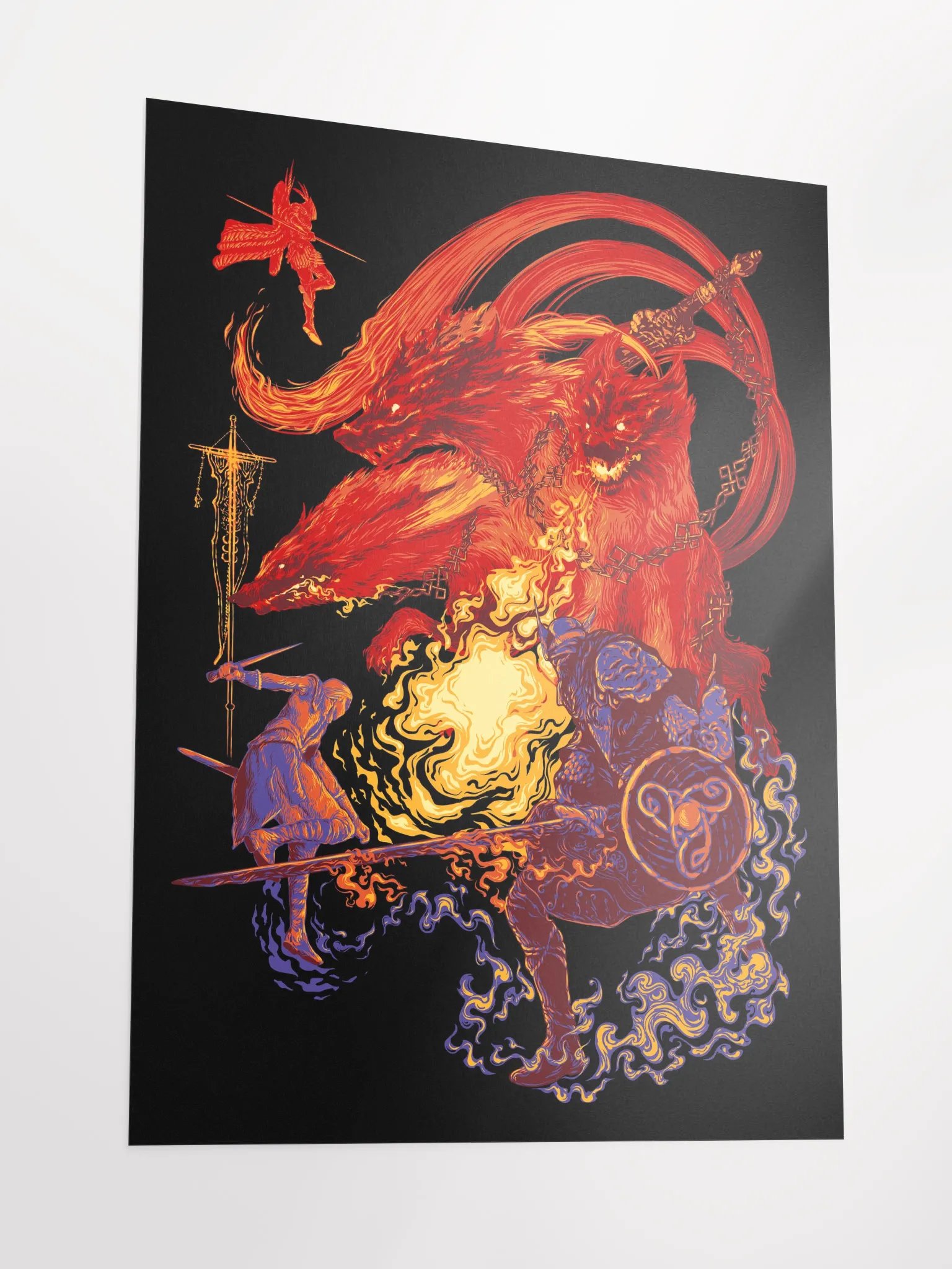 The Burning Howl — Wall Art product image (3)