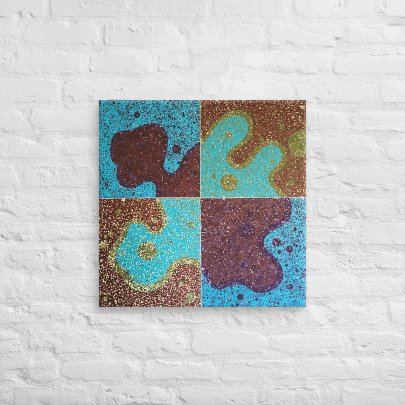 Laughing at the Jig (2012) on canvas (32" x 32") product image (2)