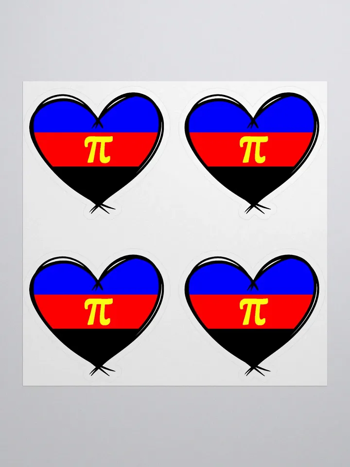Polyamorous Pride Stickers product image (2)