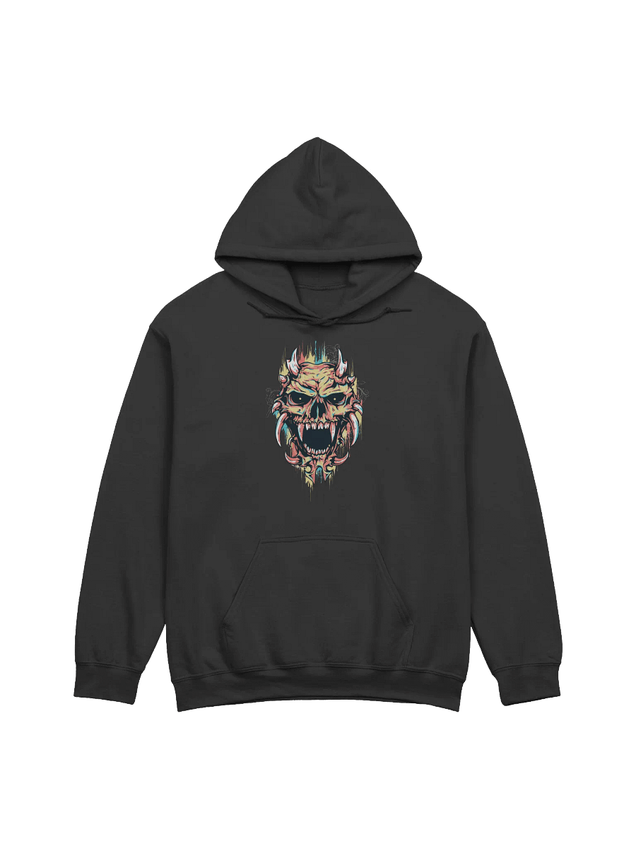Schedel met hoorns Hoodie product image (1)