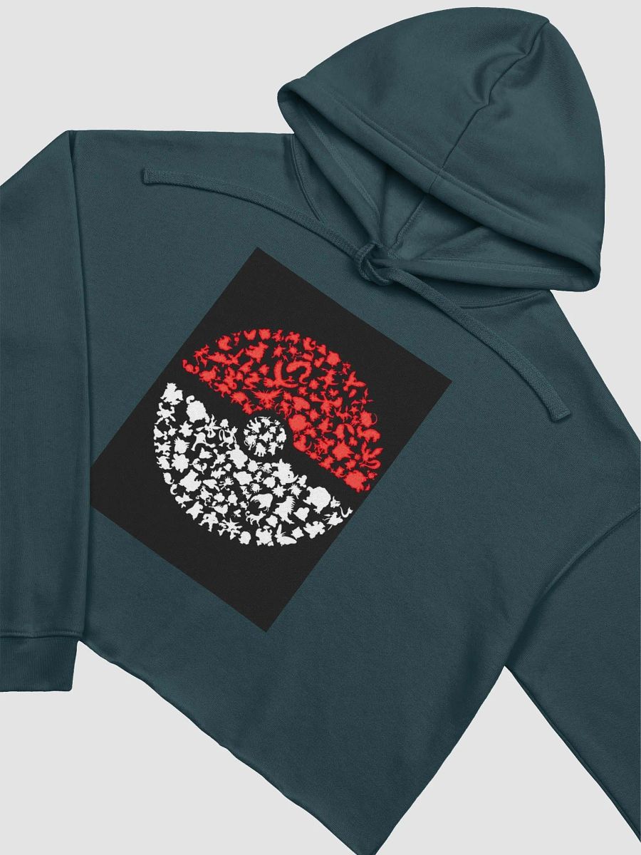 Poké Ball Pokemons Shapes Crop Hoodie product image (25)