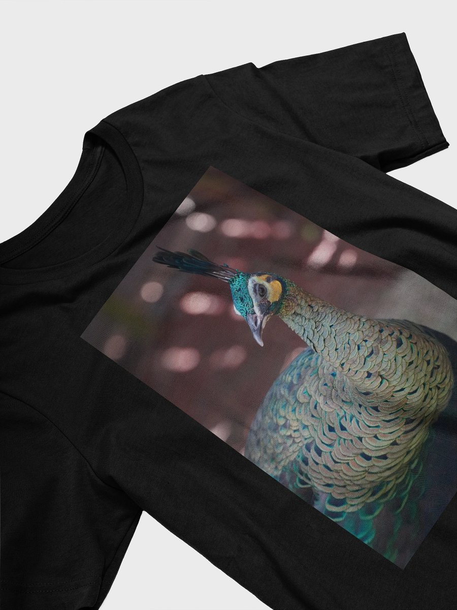 Iridescent Peafowl Feathered T-Shirt product image (3)