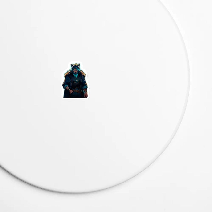 Mystic Wolf Die-Cut Magnets product image (7)