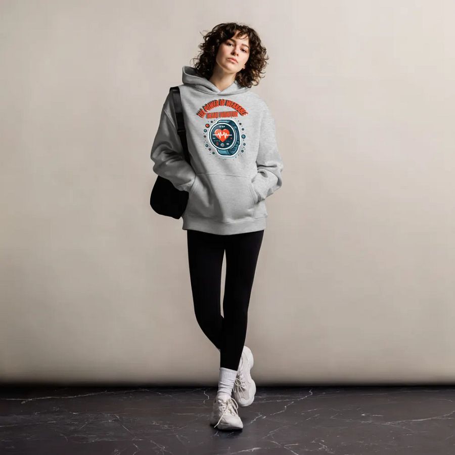 Heartbeat Guardian Oversized Hoodie product image (18)