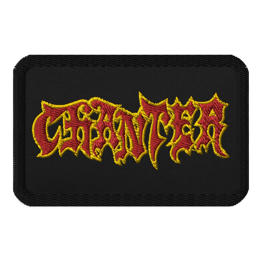 Chanter Logo Patch (Red/White) product image (1)