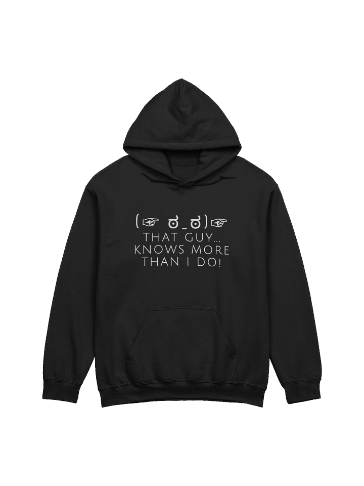 Knows More Hoodie product image (1)