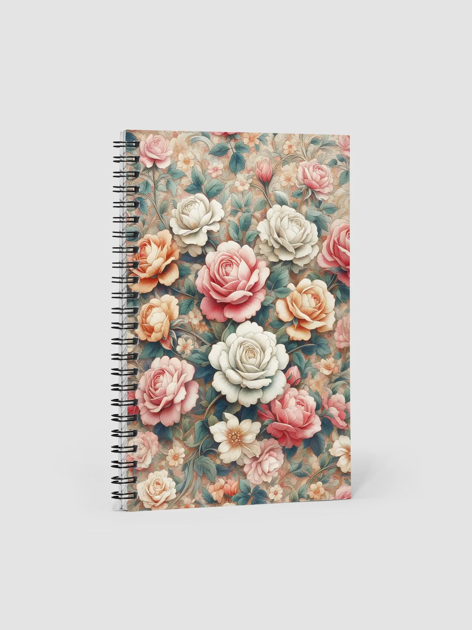 Royal Floral Spiral Notebook product image (1)