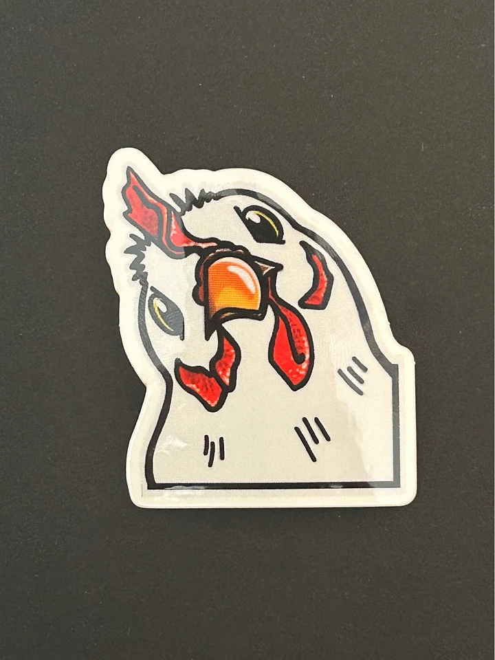 Chicken Vinyl Sticker product image (1)