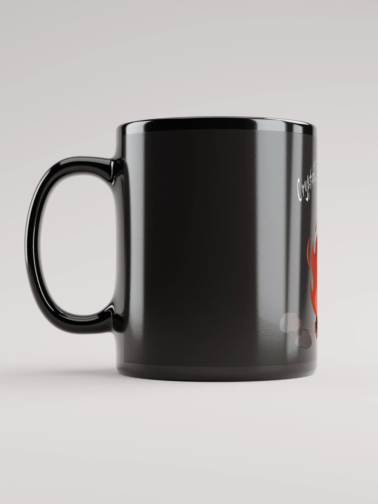 Black Glossy Mug - Cryptid Summoning Circle product image (3)