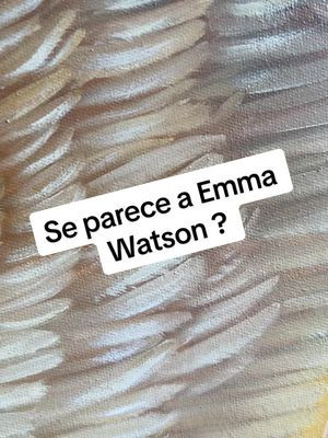 Pinte un angel y dicen que se parece a Emma Watson, tu que dices ? #oilpainting #geekpainting #nerdart #painting #harrypotter #potterheads 