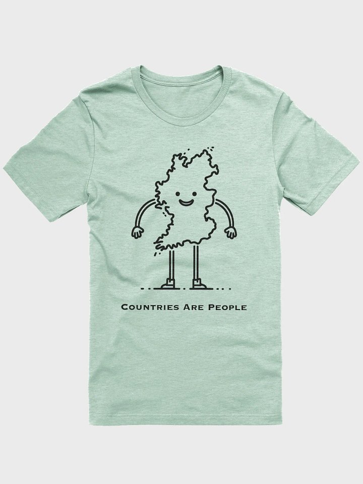 Countries Are People Tee (Light Colors) product image (1)